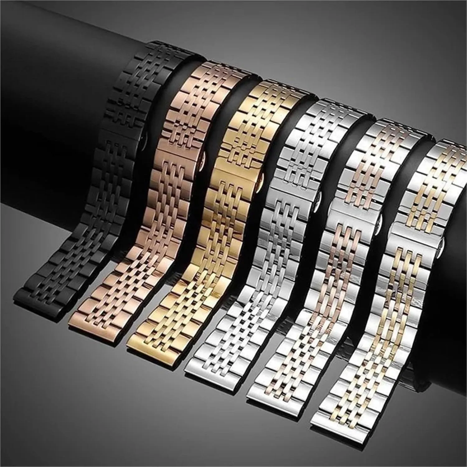 Replacement 18mm 20mm 22mm genuinely screen sundial loyalist Strap Stainless Steel Band Quick Disassembly Universal Watch Strap Metal 