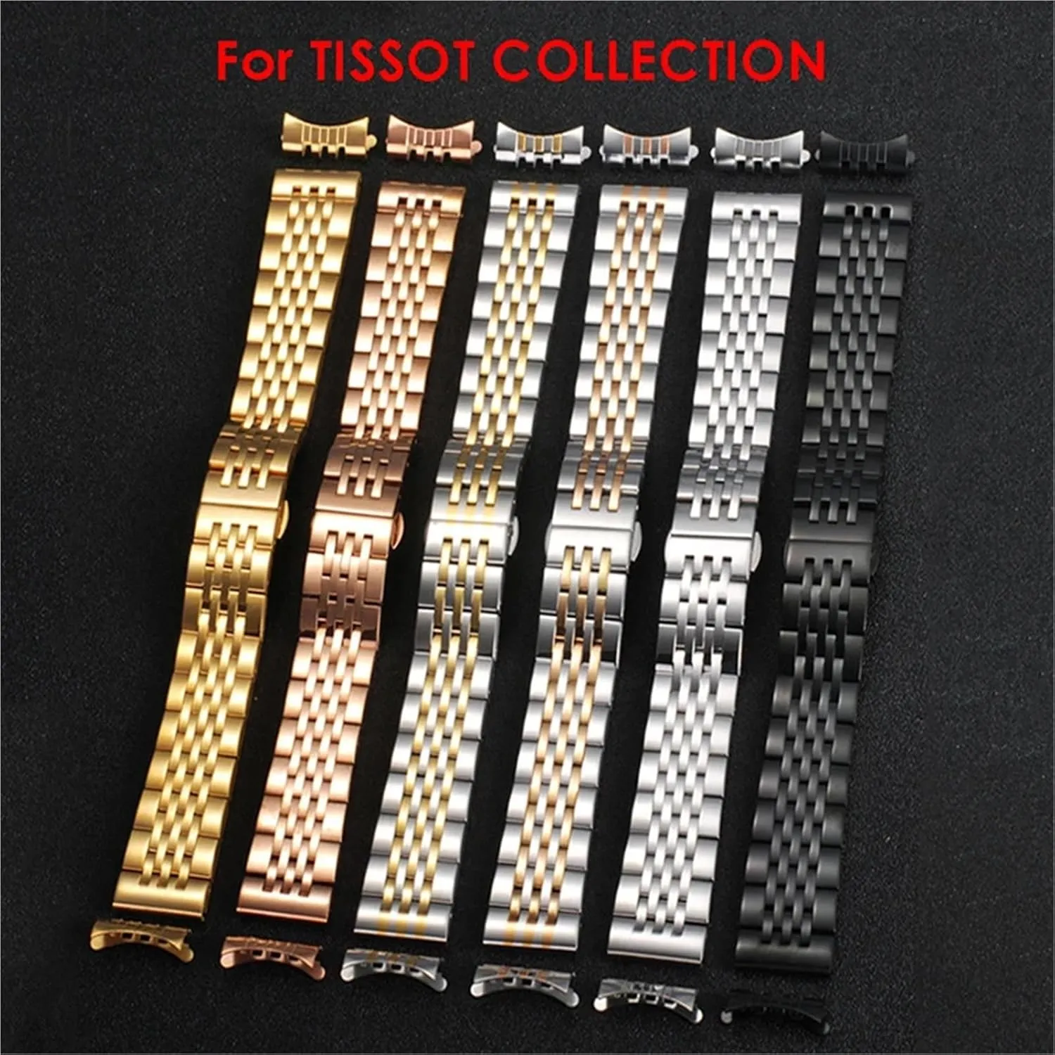 Replacement 18mm 20mm 22mm genuinely screen sundial loyalist Strap Stainless Steel Band Quick Disassembly Universal Watch Strap Metal 