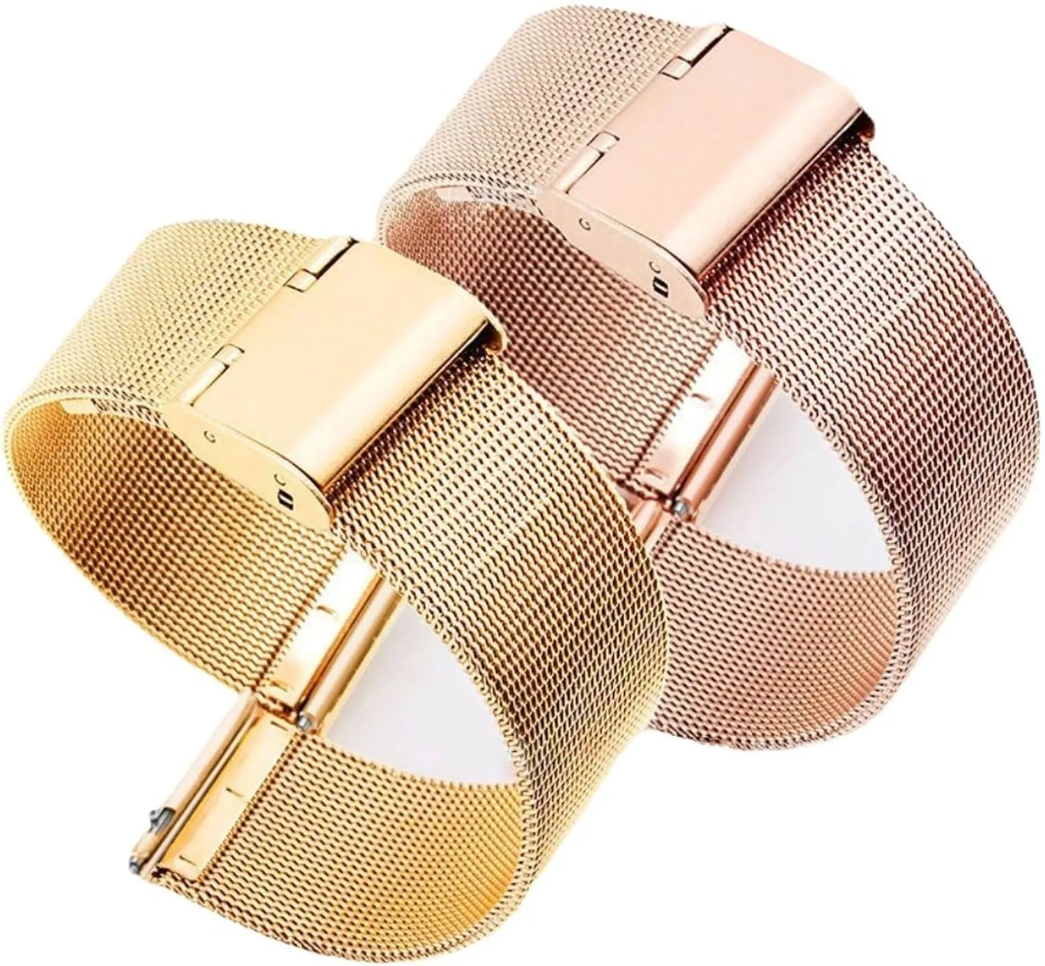 Ring Mesh Replacement Watch Strap for Men Women Universal Braided Wristband 18mm 20mm lichen shallow imitate tenet Mississippi Replacement Wristband Stainless Steel 