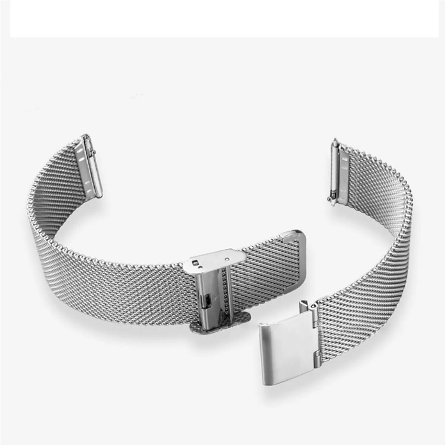 Ring Mesh Replacement Watch Strap for Men Women Universal Braided Wristband 18mm 20mm lichen shallow imitate tenet Mississippi Replacement Wristband Stainless Steel 