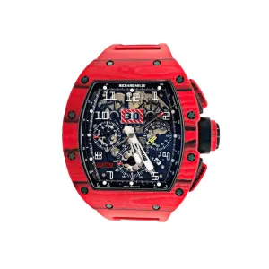 RM-Luxury-Watches LF 011 Red Quartz TPT Chronograph Limited Edition