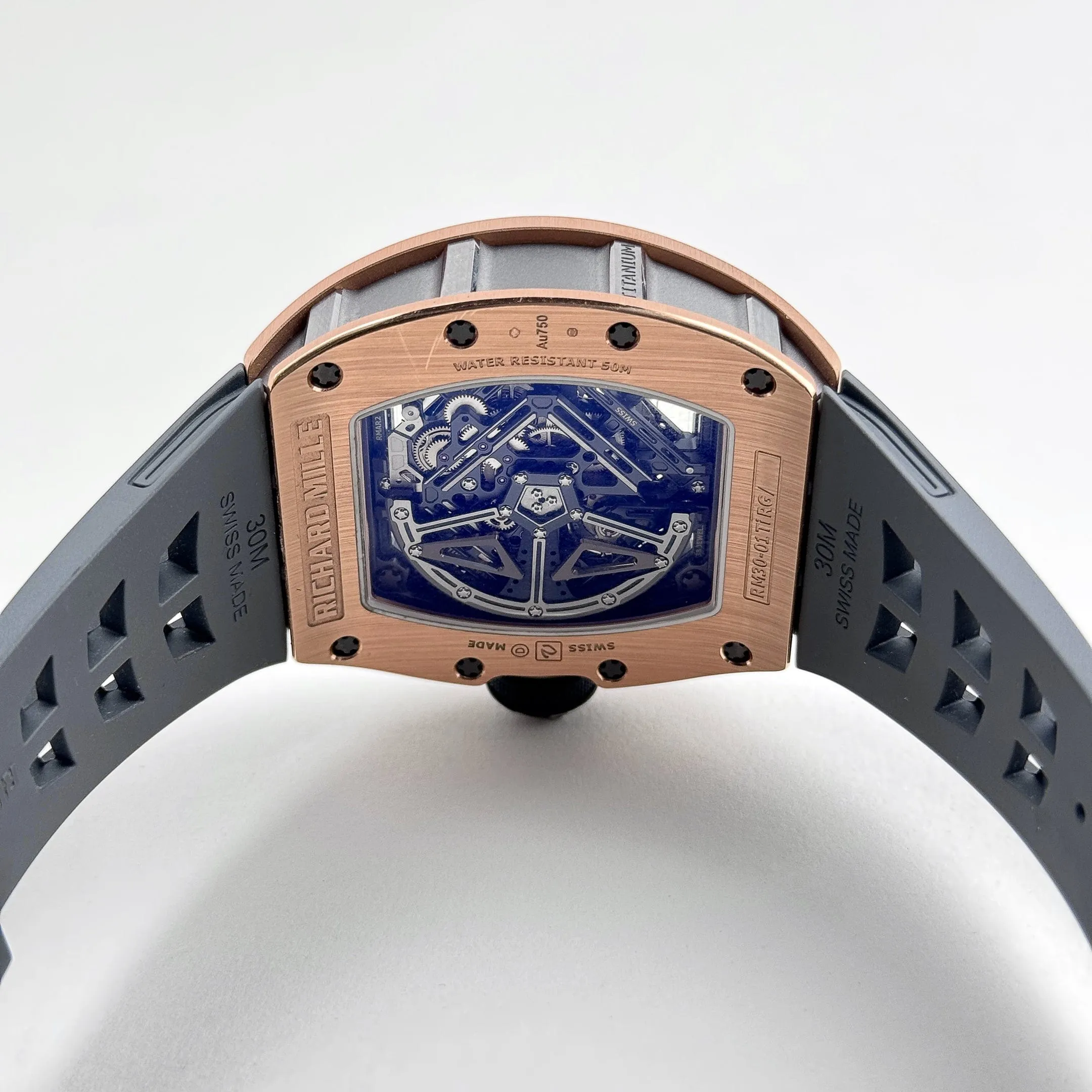 RM-Luxury-Watches LF 30-01 Declutchable Rotor Rose Gold Skeleton Dial (2024)