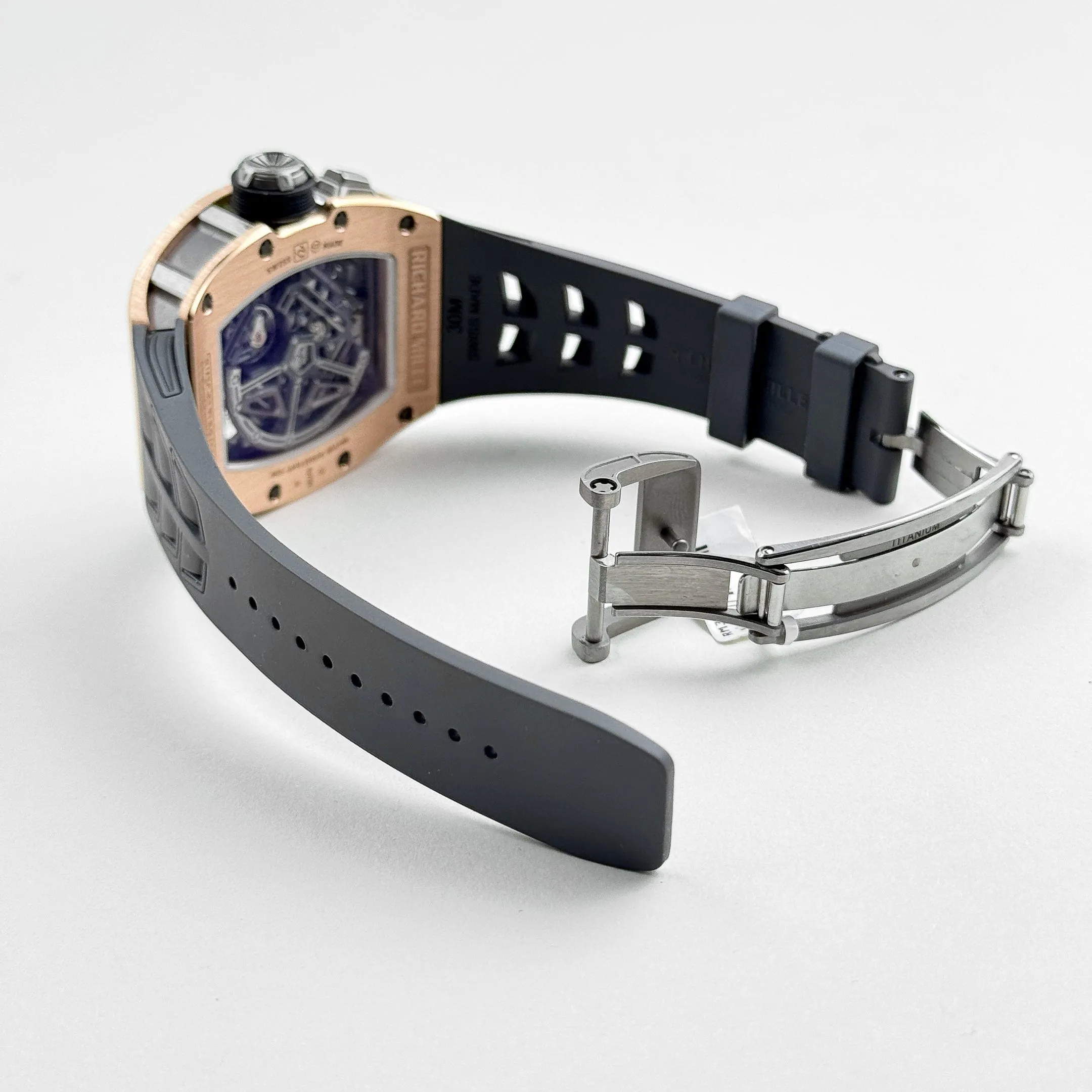 RM-Luxury-Watches LF 30-01 Declutchable Rotor Rose Gold Skeleton Dial (2024)
