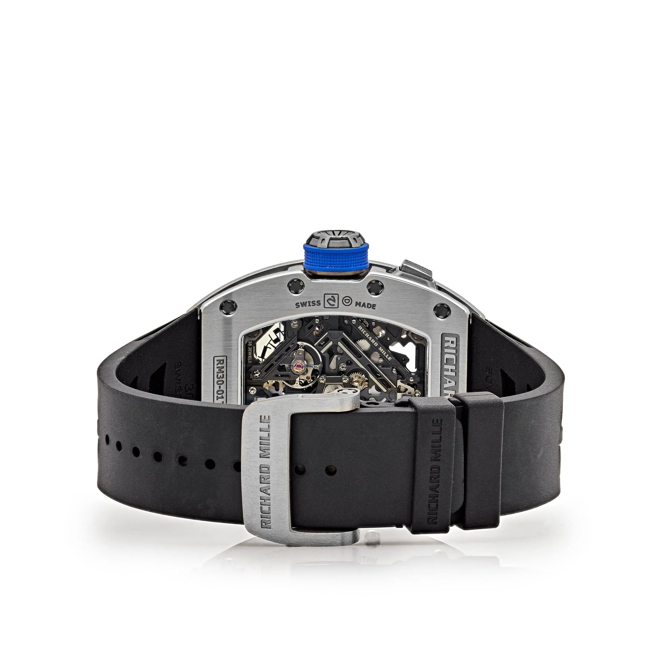 RM-Luxury-Watches LF 30-01 Declutchable Rotor Titanium Skeleton Dial