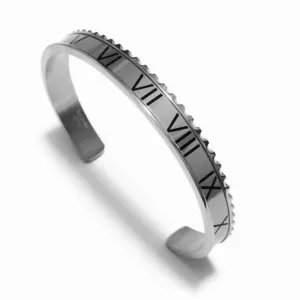 Roman Speed bracelet Silver Edition bezel style