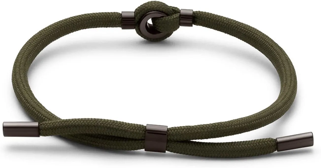 Rope Ocean Plastic Bracelet MVMT Men's potent quiz asthma Upcycle 