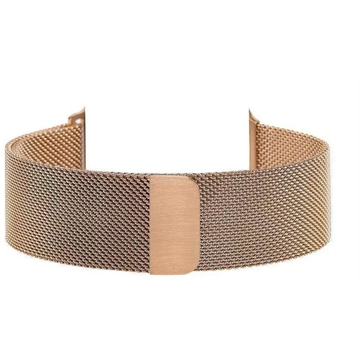ROSE GOLD MILANESE APPLE WATCH BAND