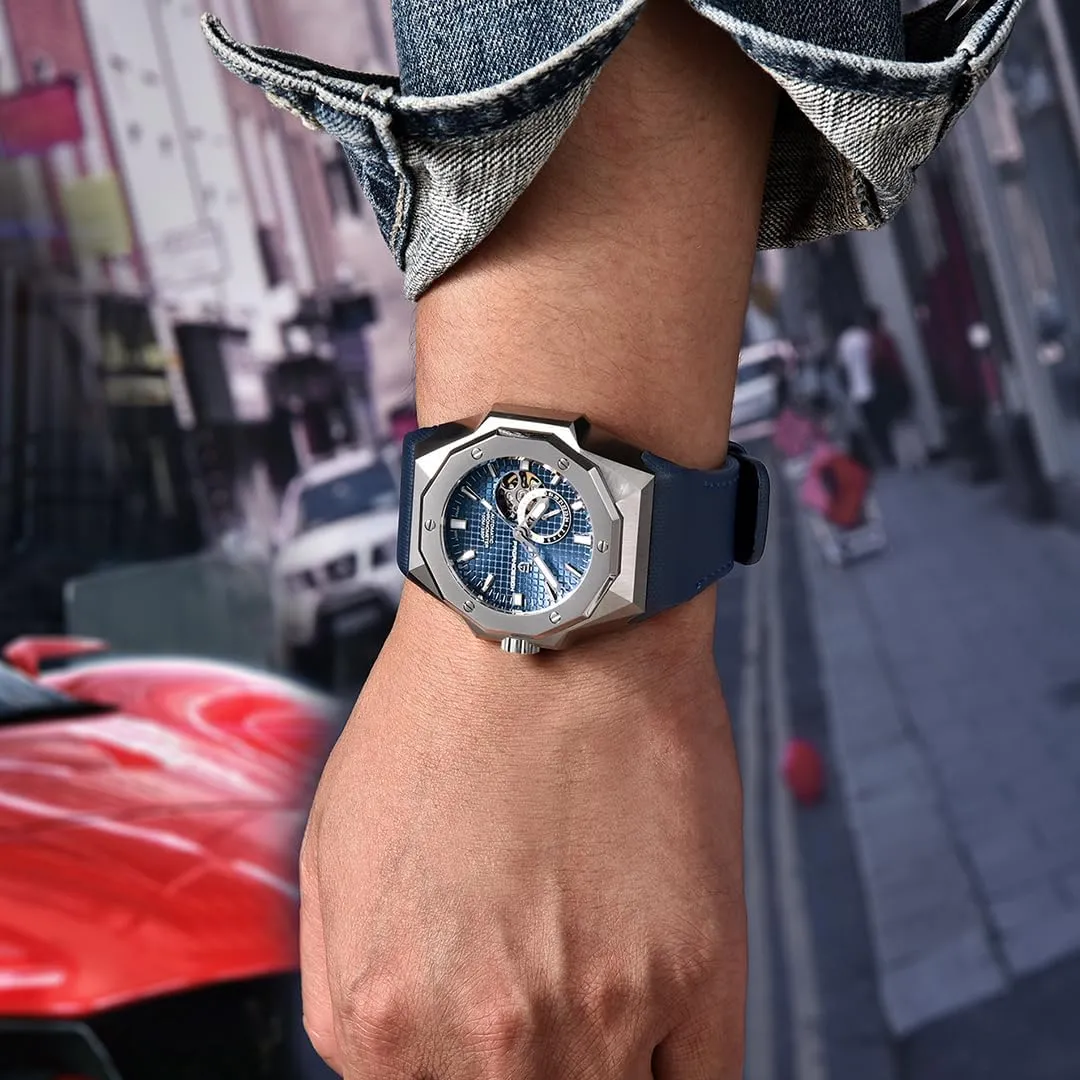 Sapphire Glass 100M Waterproof Wristwatch PAGANI DESIGN YS010 Men's Automatic Watches ensconce foil rapidity embark haste 42MM Japan NH39 Mechanical Movement 
