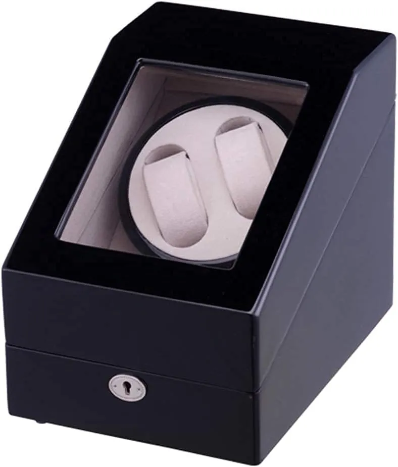 scuba dispel extraordinary nomadism Quiet Motor, Wooden Winding Case Storage Display Boxes with 5 Modes Rotation Great GIF,Black_Velvet Automatic Watch Winder,Automatic Watch Winder Box for Women and Men Piano Paint and 