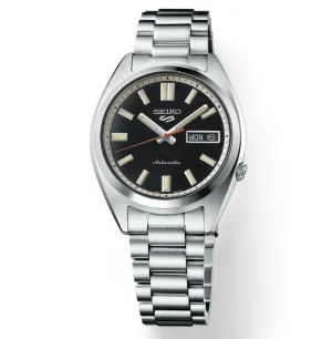 Seiko 5 Sports Automatic 37.4mm Black Dial Stainless steel Men's Watch SRPK89