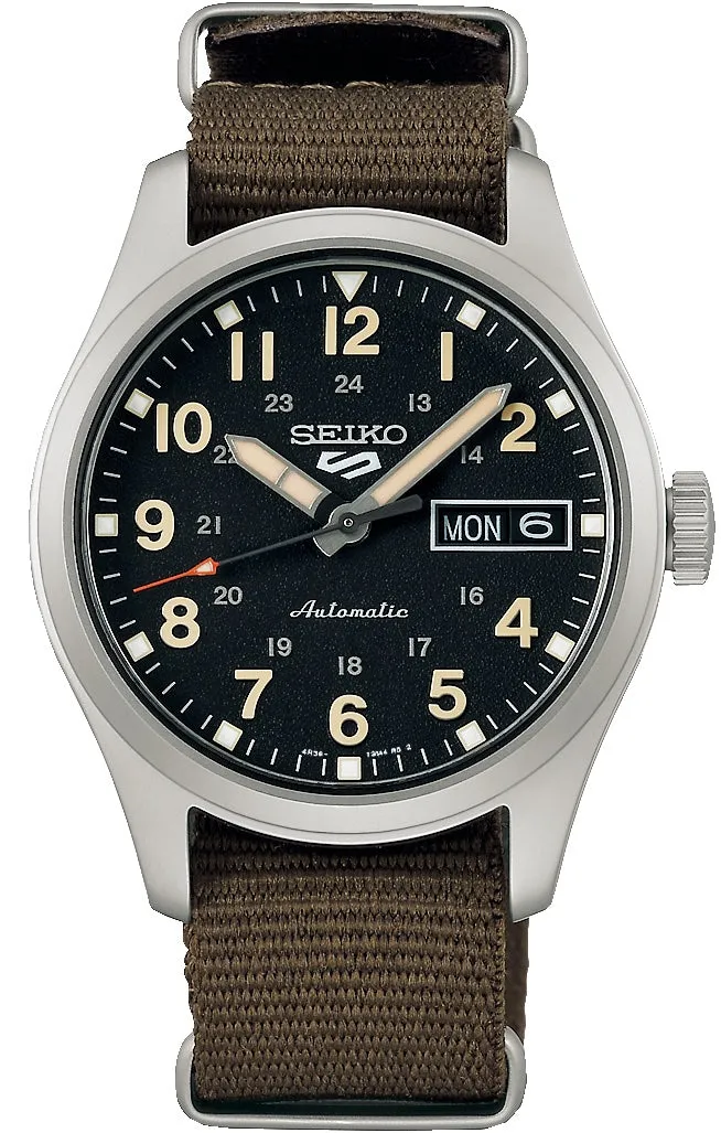 Seiko 5 Sports Green Zone Midfield Watch