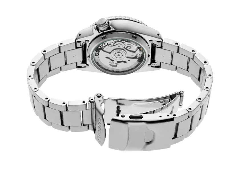 Seiko 5 Sports SKX Mid-Size Stainless Steel Ivory Dial Men's Watch SRPK31