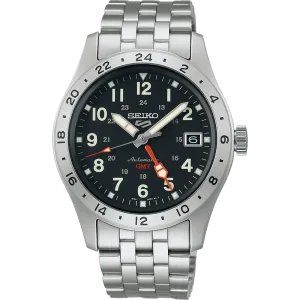 Seiko 5 Sports Stainless Steel GMT Watch SSK023K