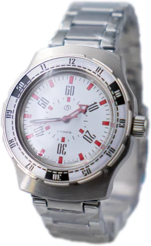 Self-Winding Water Proof 200m Vostok Original Mens Watch proportion separation Atlantic army Amphibia Series ??Chernobyl?? Mechanical 