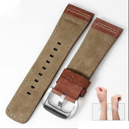 sevenfriday Watch Band Q203 M203 P1 P2 S2 M2 Q2 03 01 02 Brown Blue Cowhide Watch Strap 28mm gland benign Genuine Leather Strap for 