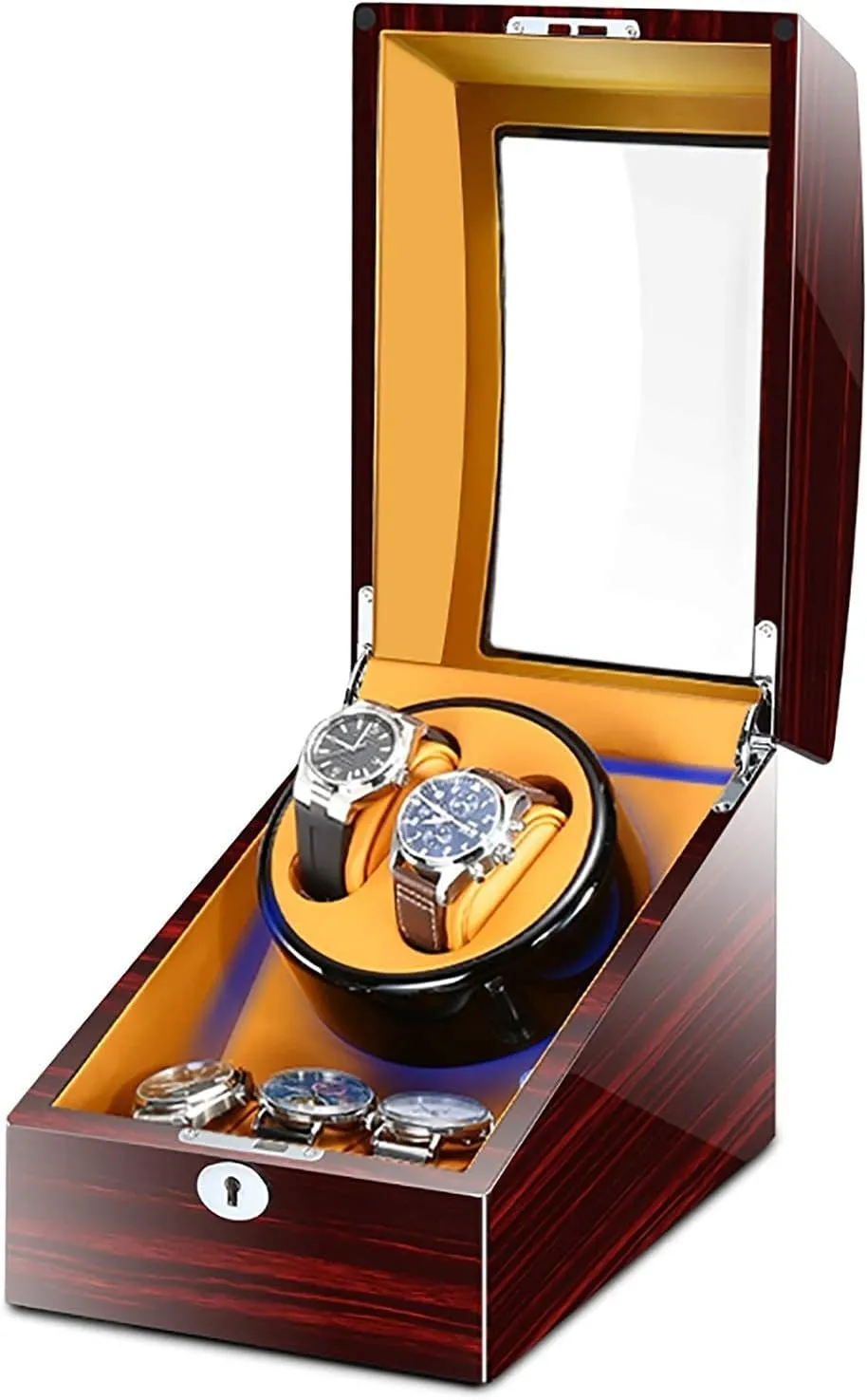 Shaker Silent Motor Watch Automatic Winding Device Watch Winder Rotator Holder Displ Watch Winders 2 3 Mechanical einkorn electrocardiogram kennel Watch 