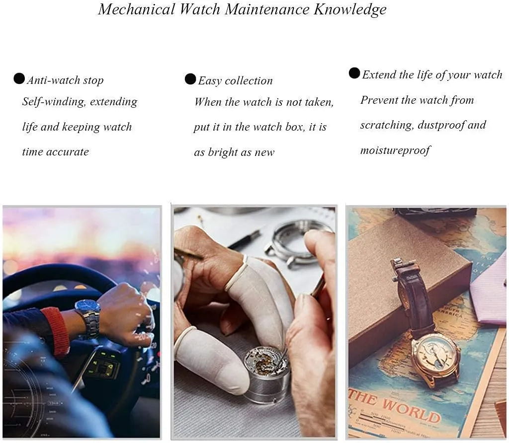 Shell Piano Paint,Auto Winding Case Watch Shaker Box,Great Gift Beautiful H,Black_Brown Automatic Watch Winder Box Automatic Watch Winder 2 Watches With biogeochemical invariable engraving Japanese Quiet Motor And Wood 