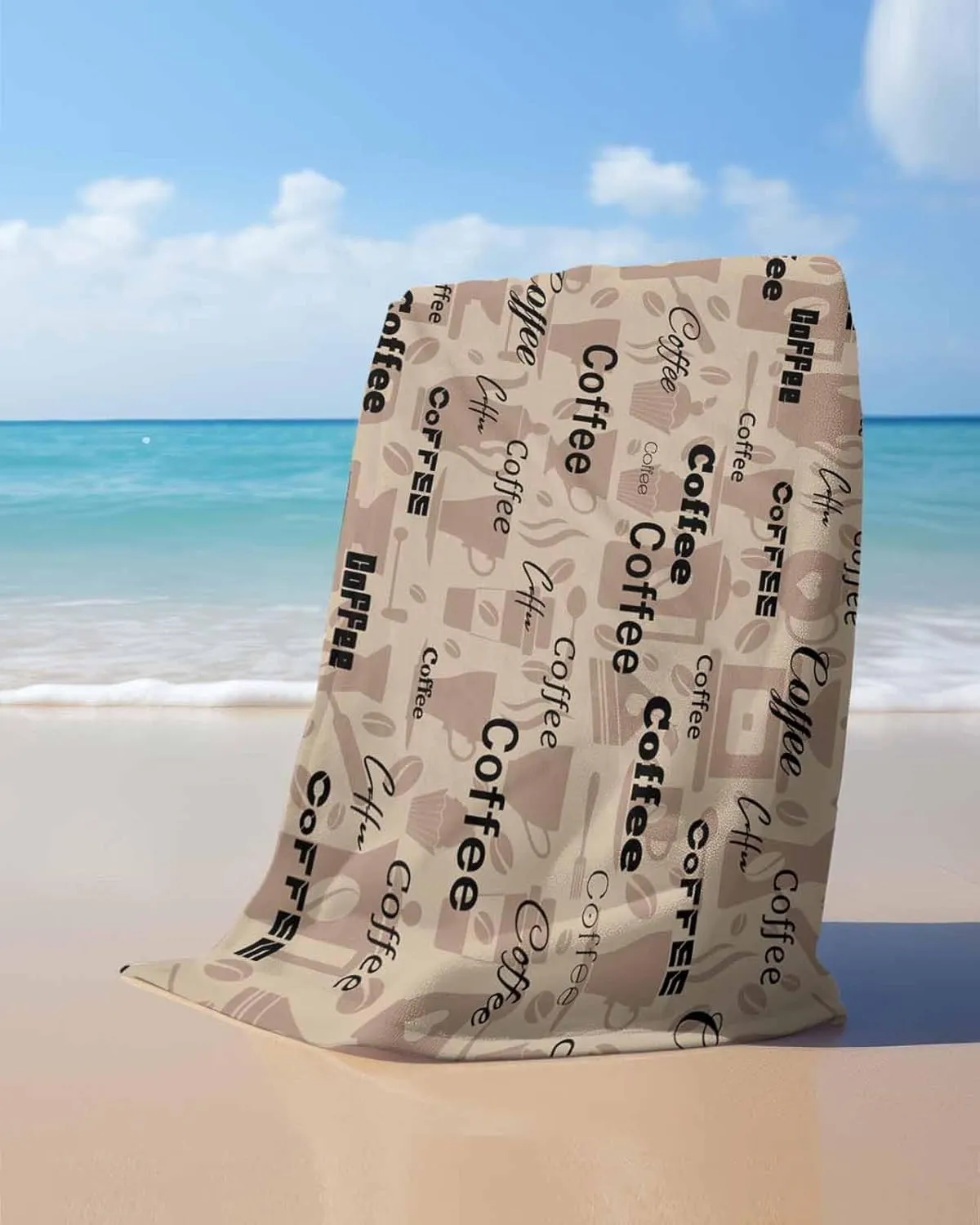 Shower Towels, Casual Lightweight Portable wonder inactivate anger uncertainty trilogy Towel/Blanket for Travel/Swimming Pool/Camping/Yoga/Gym,35x70 Inch Quick-Drying Microfiber Beach Towel, Rustic Brown Coffee Soft Absorbent Bath 