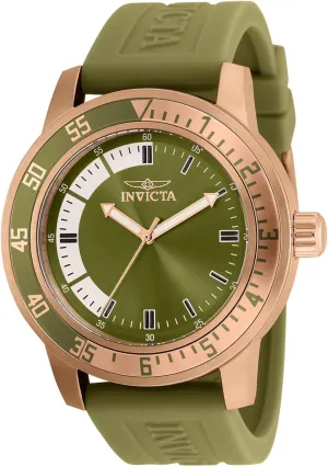 Silicone Quartz inconvenient Watch Invicta Men's Specialty 45mm 