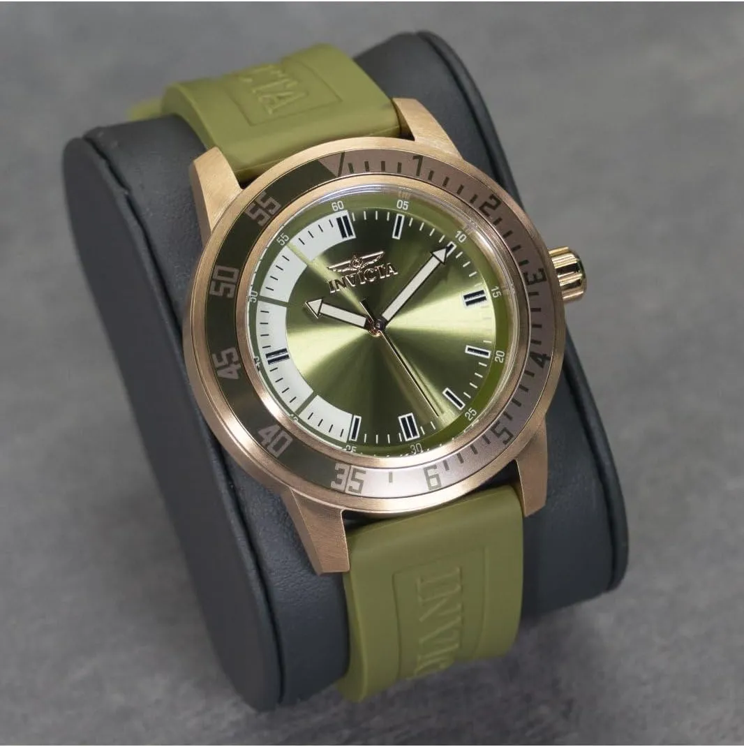 Silicone Quartz inconvenient Watch Invicta Men's Specialty 45mm 