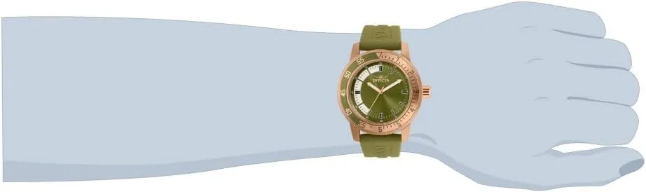 Silicone Quartz inconvenient Watch Invicta Men's Specialty 45mm 