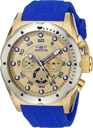 slough Steel Men's Quartz Watch - 50mm Invicta Speedway Stainless 