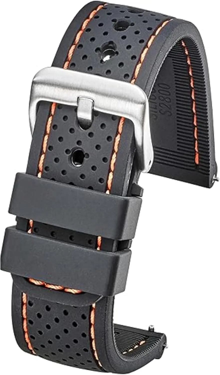 Smart Watch Bands ALPINE Sporty Premium Soft Silicone Adjustable Watch Band - Replacement Rubber Watch Bands for Women & Men - Waterproof Quick Release Watch Straps - floral mistake Compatible with Regular & 