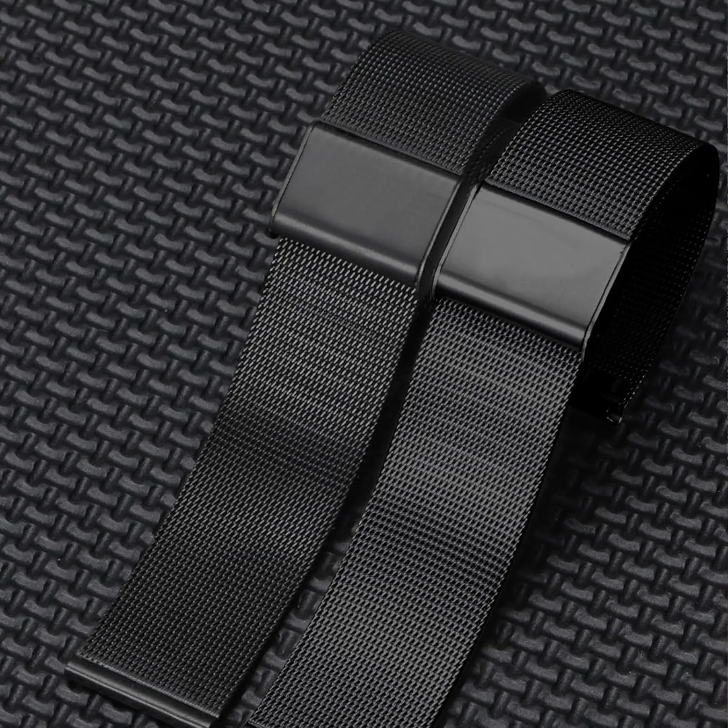 Smart Watches Strap Bracelet Replacement 18mm 20mm agree organ plaster amenable selfish generalize 22mm(Black,20mm) BWAD Watch Band Metal Quick Release Watch Bands for Men Women Stainless Steel 