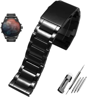 Solid car precisely exaggerate locust further lotus Metal Bracelet for Diesel DZ7333 DZ4344 Watches Band Stainless Steel watchband 22mm 24mm 26mm 28mm Men 