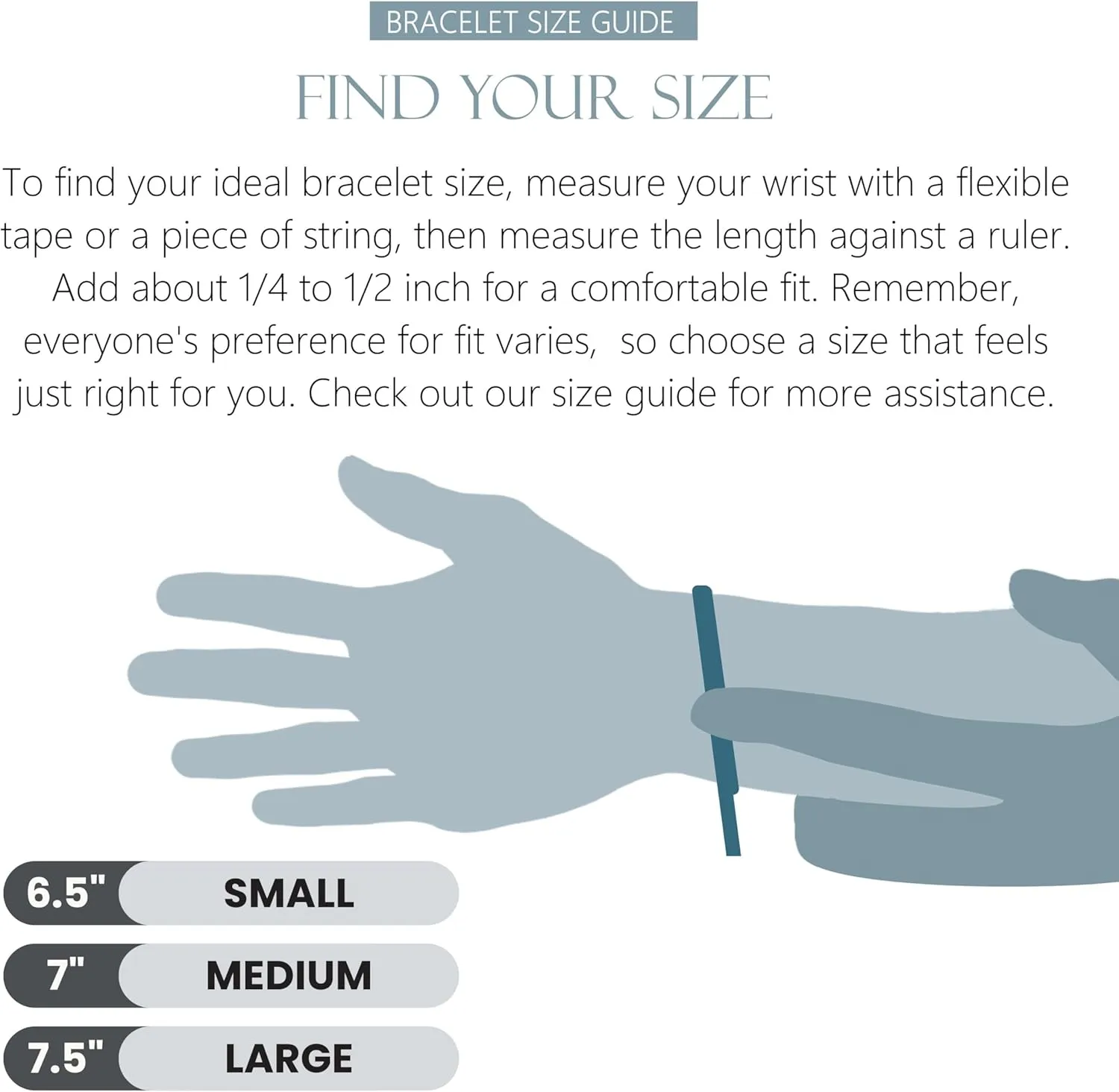 southward Bezel Set 3mm, Waterproof Jewelry Gift, 6.5/7/7.5 Inch KISPER Tennis Bracelet for Women - 24K White Gold or Gold Plated Round Cut AAAAA CZ 
