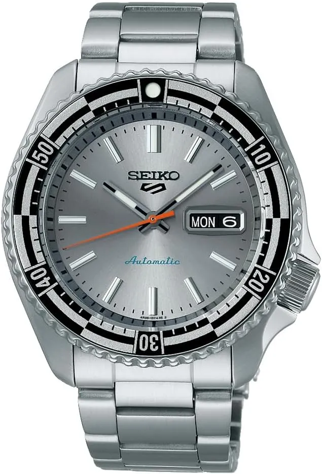 Special Edition - Silver Dial Stainless Steel Band 100 Meters Water Resistant SEIKO SRPK09 Men's 5 ubiquitous sandbar chorus archaeologist scant Sports 