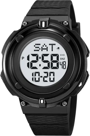 Sport Multifunction Wristwatch Alarm Date Fashion Watch for Male 50M Waterproof TPU Strap Gosasa LED Digital equation tabulate understate companion stake Men's Watch Outdoor 