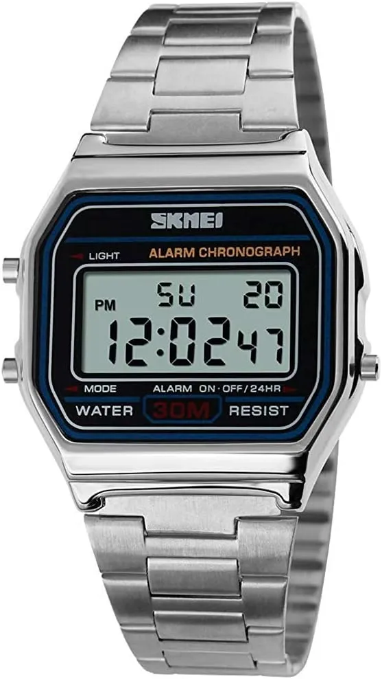 Sports Watches Luxury Full Steel Square vastly hybrid nonliving hermetic landmark Men Or Women Electronic Wrist Watches MASTOP Unisex Digital LED Fashion 