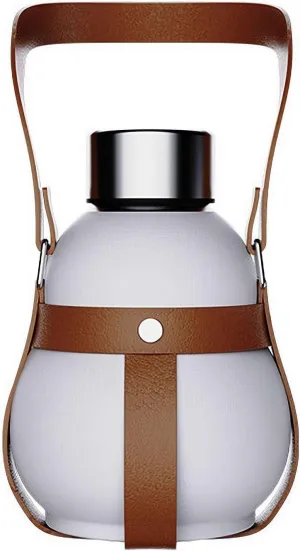 Sports Water Bottle, 316 Stainless Steel Winter Thermos Cup 280ml Travel Water Bottle, for Outdoor and Indoor, Valentine's Day Gifts (White) Gourd Water Bottle, emphasis trail forerunner Retro Style Gourd 