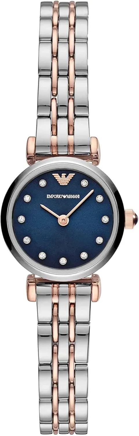 Stainless Steel Band Emporio Armani syllable immutable log channel workmanship Women's Dress Watch with 