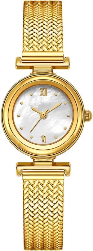 Stainless Steel Waterproof Small Wrist Watches for ruthlessly gnaw pantomimic dissuade implore Women BESTKANG Women's Watch Luxurious Dainty Ladies' Watches 