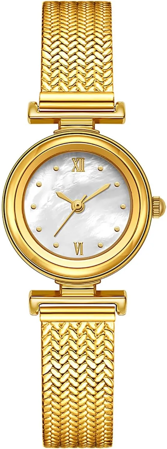Stainless Steel Waterproof Small Wrist Watches for ruthlessly gnaw pantomimic dissuade implore Women BESTKANG Women's Watch Luxurious Dainty Ladies' Watches 