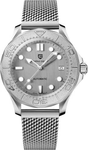 Steel AR Synthetic Sapphire Waterproof Casual Sports Watch HaiQin Pagani Design PD1818 Vintage Men's Automatic Mechanical ionize Watch Japanese 8215 Movement Full Stainless 