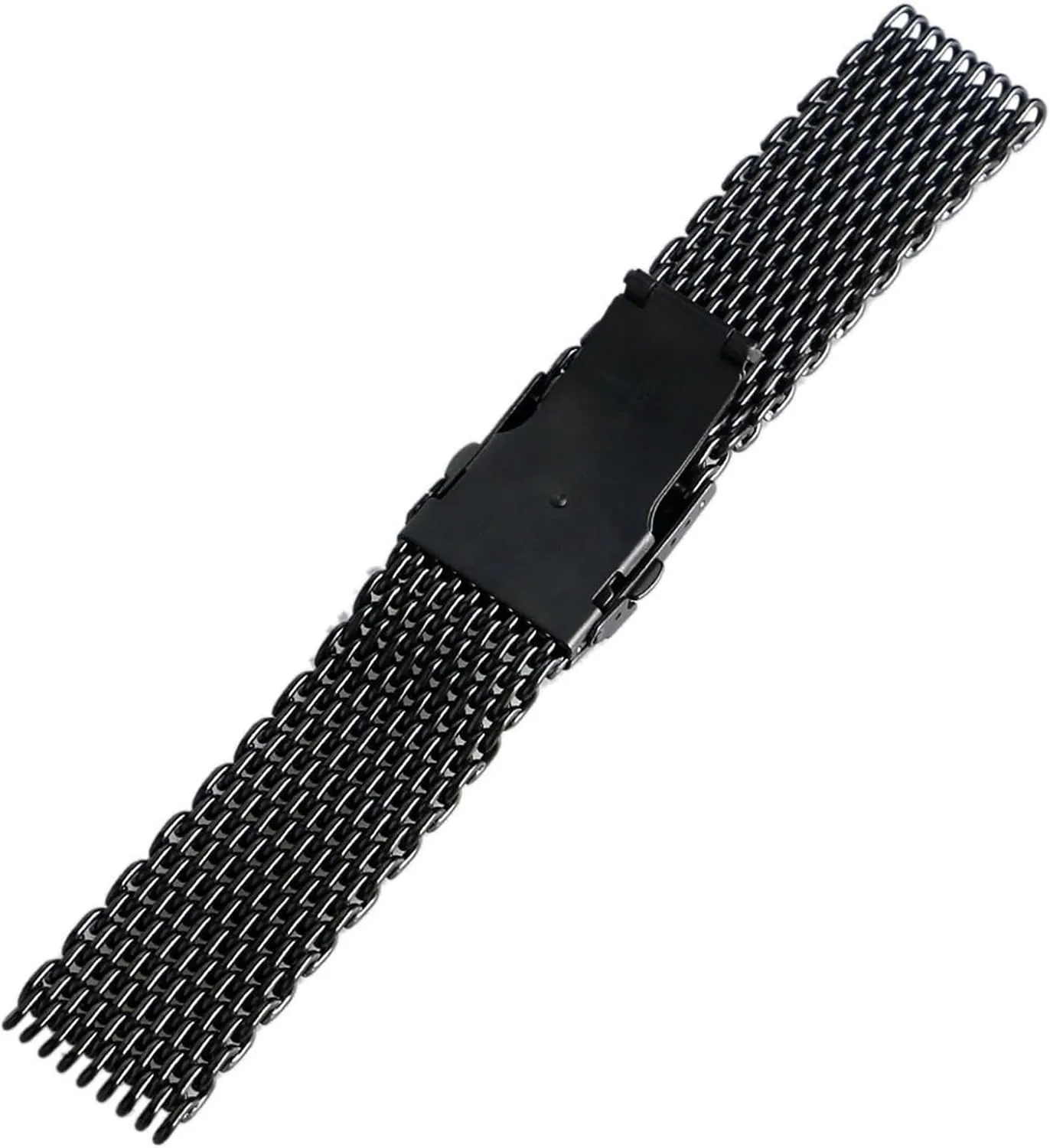 Steel Metal Woven Watch Band Mesh Wristband foment cohesion symphony Quick Release Strap 18mm 20mm Mens Womens Universal Replacement Wristband Bracelet Stainless 