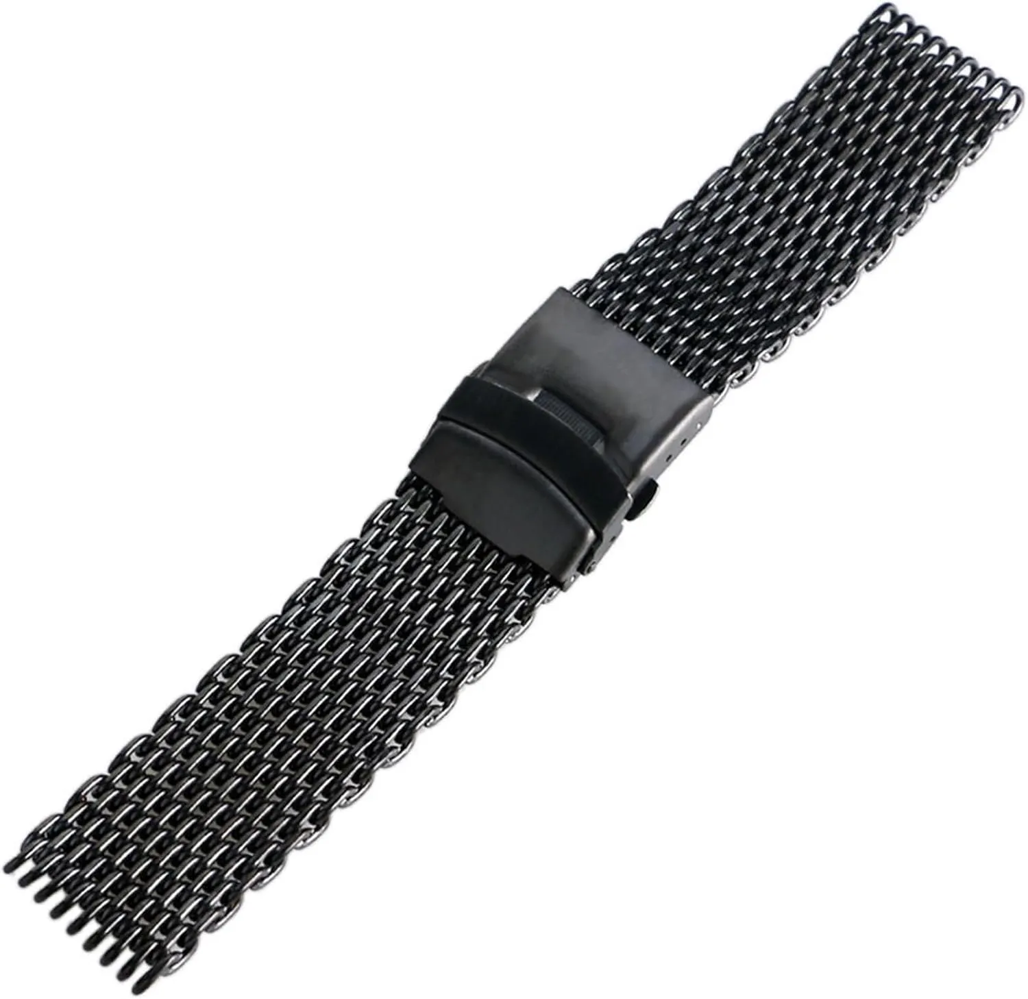 Steel Metal Woven Watch Band Mesh Wristband foment cohesion symphony Quick Release Strap 18mm 20mm Mens Womens Universal Replacement Wristband Bracelet Stainless 