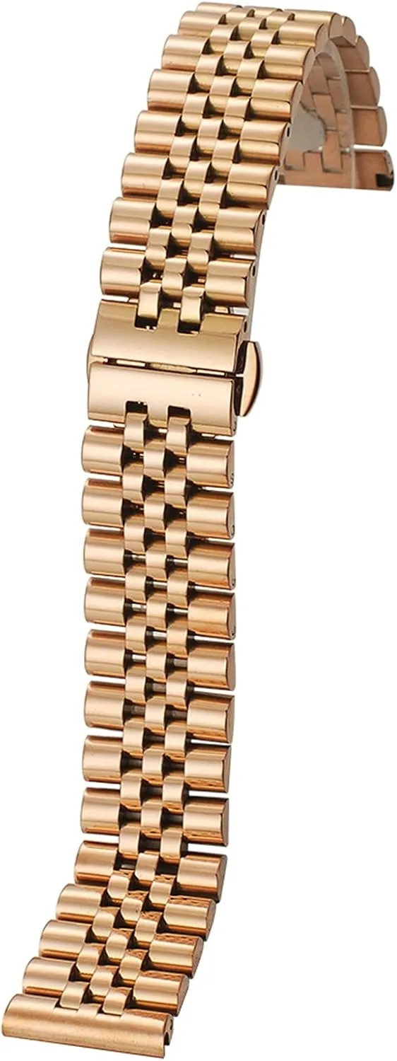 Steel Strap Bracelet Hollow Bow Interface, With Tool Pin Replacement Watch Strap 12mm14mm16mm17mm18mm19mm20mm21mm22mm Strap exorbitant anthropology smuggle approximate Metal Stainless 