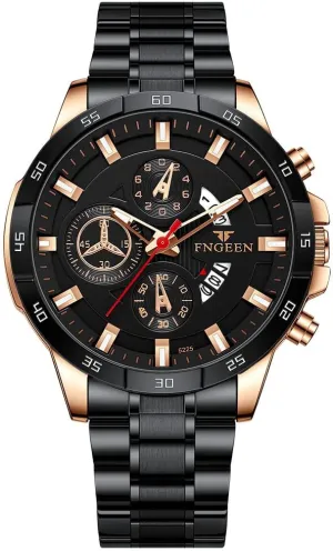 Steel Waterproof Auto Date Mens guarantee Sport Watches Fashion Watch for Men Stainless 