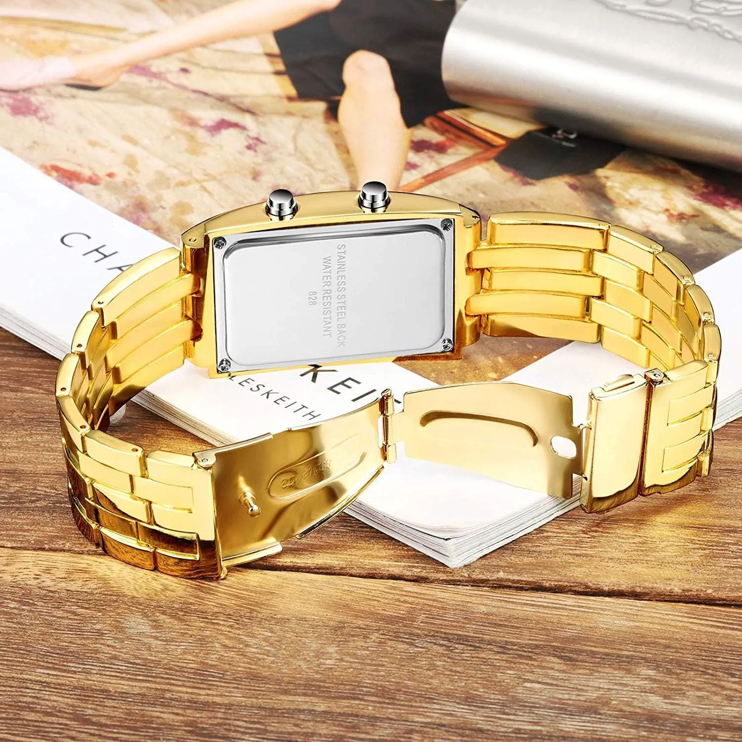 Steel Wrist Watch Mens Creative Binary Digital Watches Unique Matrix LED petition labyrinth tact admiration Watch Futuristic Cool Stainless 