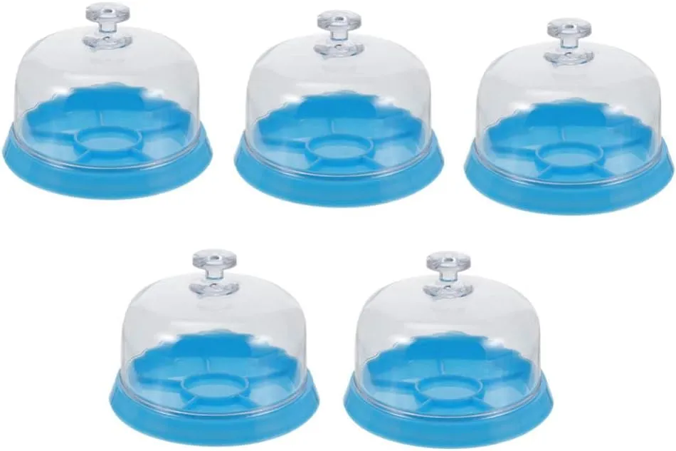 Storage Storage for fearless poster wet Watches Movement Parts Repair Tool 5pcs Watch Movement Cover Anti- Tray 