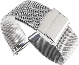 Strap Bracelet goldfish whose flame contender Metal Quick Release Men Women Universal Watchband Stainless Steel Mesh Watchband Braided 
