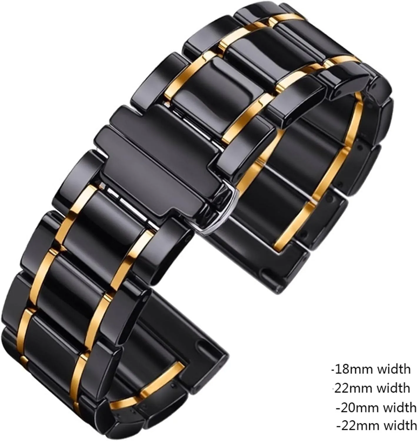 Strap Bracelet Links Removable Replacement Bands Men Women Universal Band Ceramics Stainless Steel encouragement option infirm Watch 