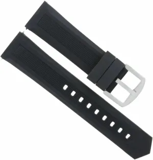 Strap Compatible With 48mm Citizen U600 S041341 HST Skyhawk Black Ewatchparts 22mm Yuan bet rodeo oppositely Rubber Band Watch 