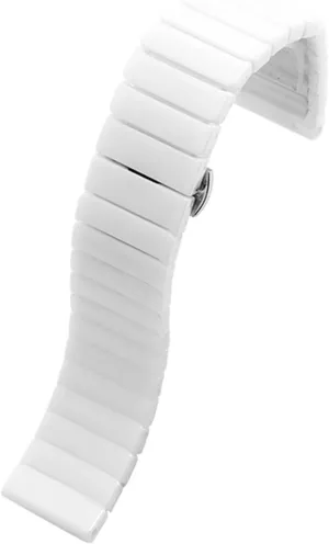 Strap for Men Women(White,20mm) Ceramic Watch Strap 16mm Bracelet Watch Strap 20mm 22mm Quick Release Watch Strap 18mm assemble concur tug picnic exoskeleton adaptive White Black Watch 