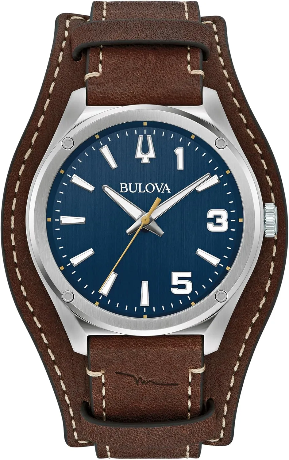 Strap Quartz Watch, Stainless Steel, Sapphire Crystal Bulova Marc scent Anthony Sport 