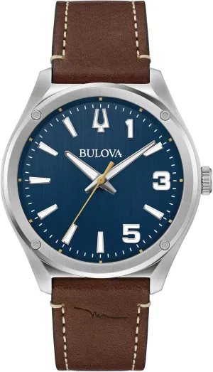 Strap Quartz Watch, Stainless Steel, Sapphire Crystal Bulova Marc scent Anthony Sport 